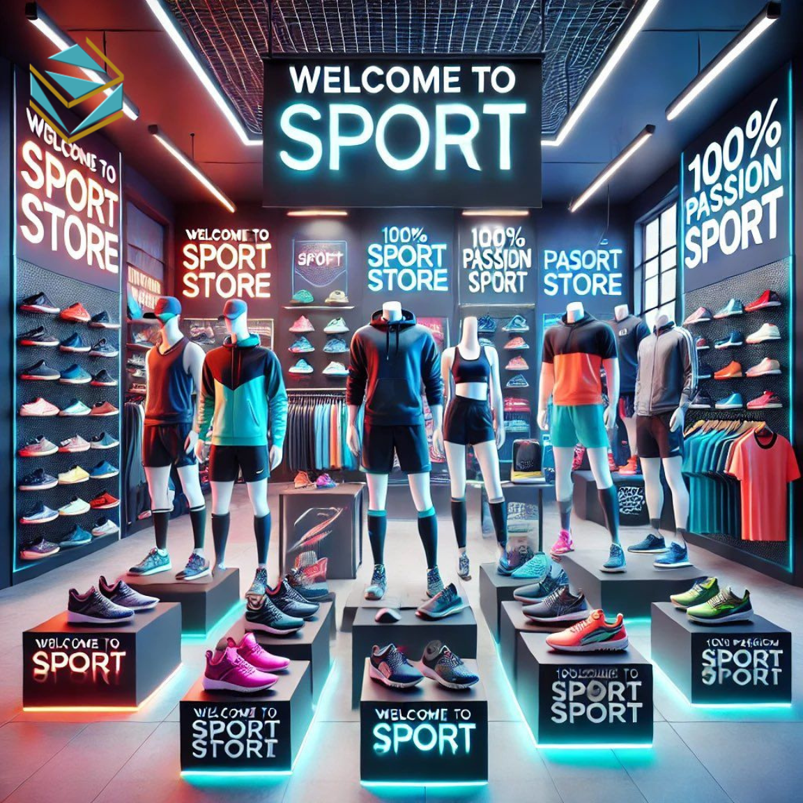 Kệ gọn nhẹ và gương phản chiếu giúp không gian rộng hơn.