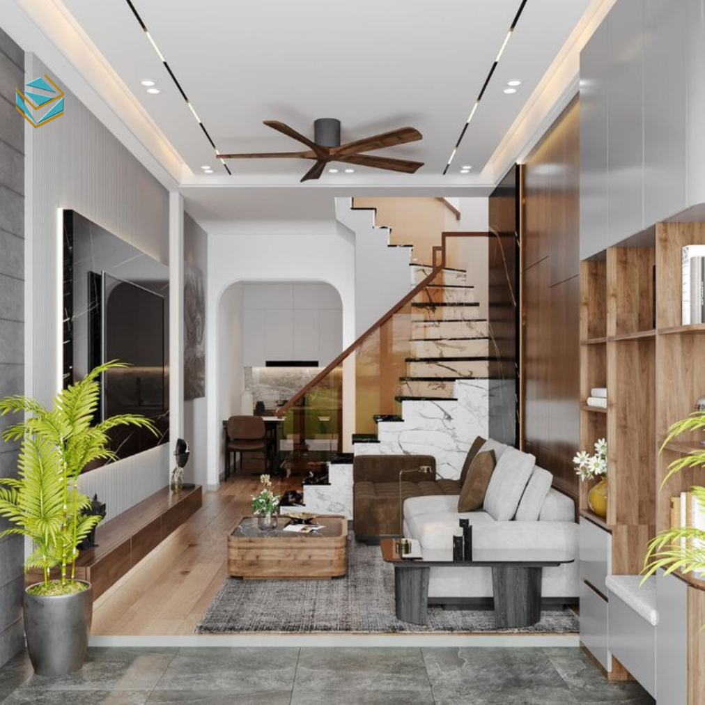 Giải pháp nội thất nhà phố giúp tránh các lỗi bố trí thường gặp. Không gian sống được cải thiện rõ rệt sau khi hoàn thiện.