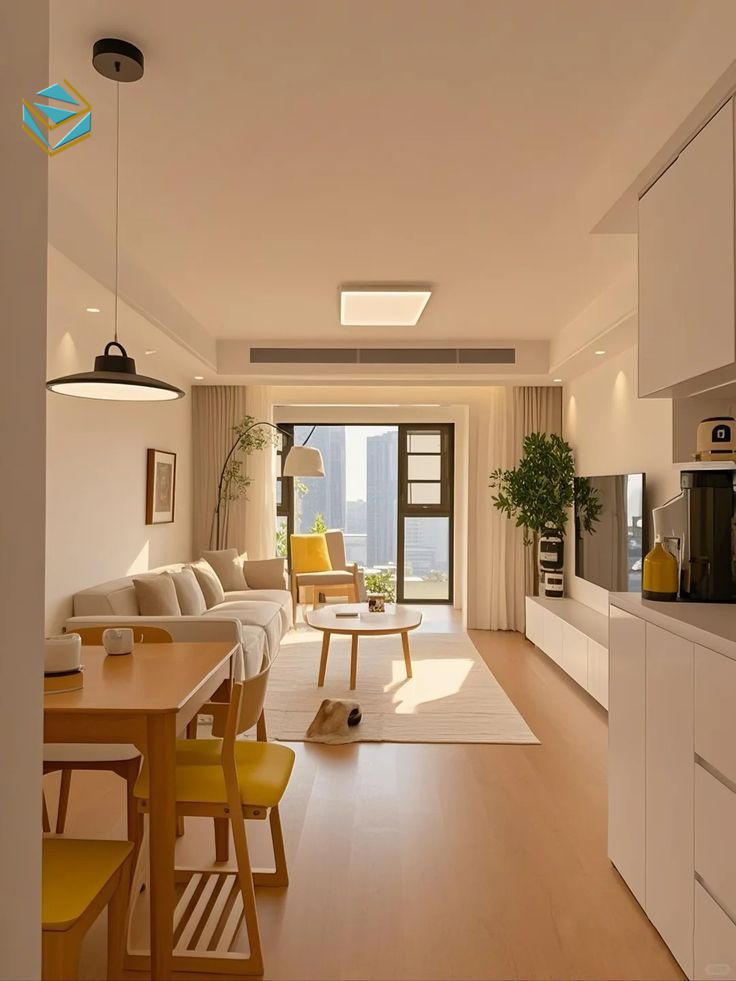 Thay đổi sofa, kệ tivi và hệ tủ trang trí giúp nội thất đẹp hiện đại hơn mà vẫn kiểm soát ngân sách hợp lý.