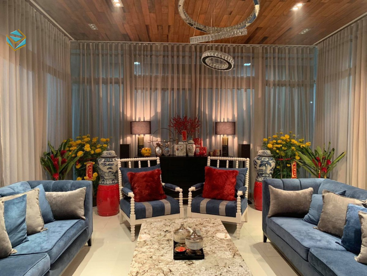 Tổng thể không gian sau khi nâng cấp nội thất trở nên sáng sủa, tiện nghi và sẵn sàng đón năm mới với diện mạo hiện đại, gọn gàng.