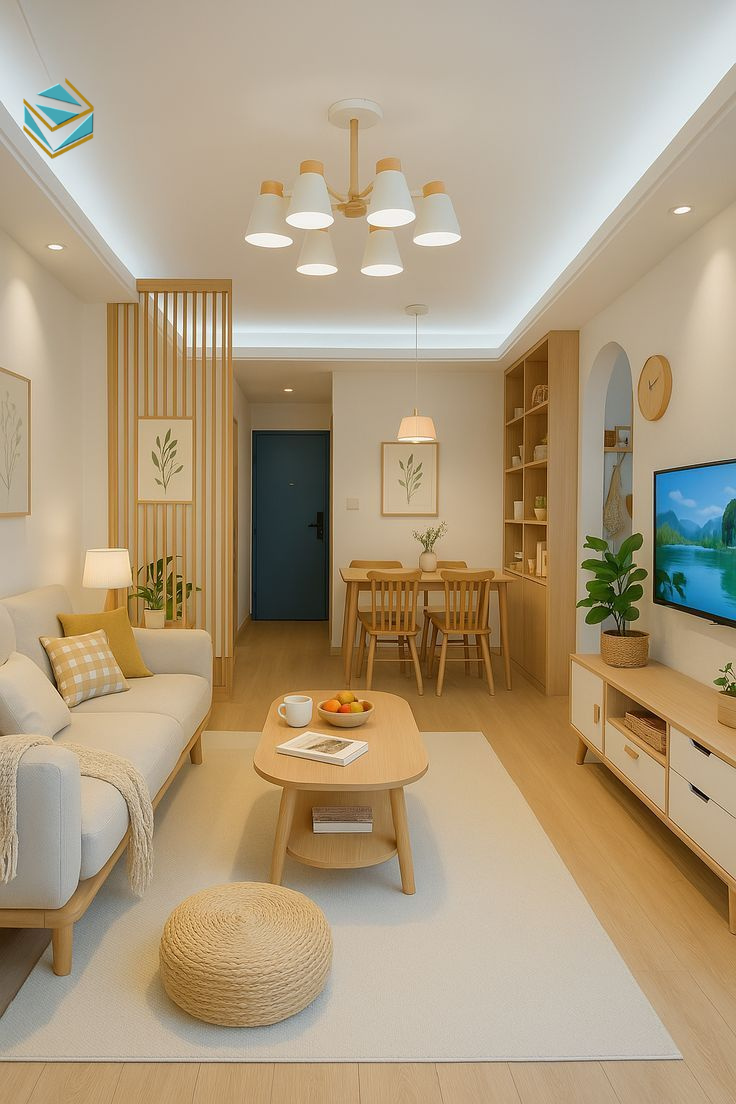 Không gian nội thất phòng khách được cải tạo đồng bộ, tối ưu ánh sáng và bố trí khoa học, giúp ngôi nhà trở nên tươi mới và sang trọng dịp cuối năm.