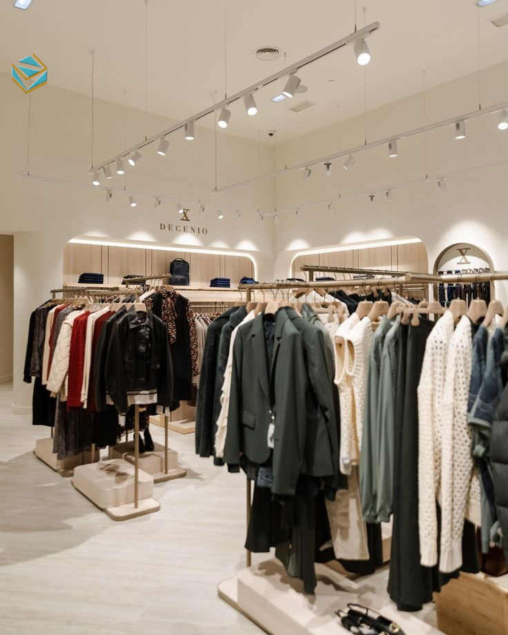 Phòng thử đồ được đặt cuối lộ trình mua sắm, trang bị gương lớn và ánh sáng phù hợp để tăng tỷ lệ chốt đơn.