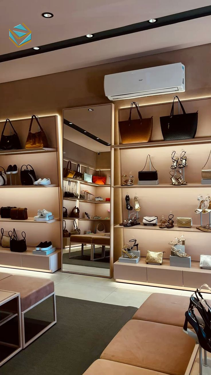 Báo giá thi công shop túi xách phụ thuộc vào diện tích, vật liệu và phong cách thiết kế. Giải pháp thi công shop túi xách tiết kiệm chi phí giúp tối ưu ngân sách đầu tư.