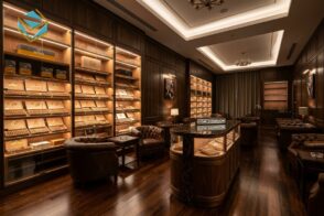 Thiết kế thi công cigar lounge và showroom xì gà rượu vang cao cấp trọn gói giá xưởng