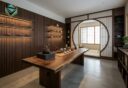 Thiết Kế Thi Công Phòng Trà Đạo Gia Đình & Showroom Trà Sang Trọng Giá Xưởng