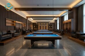 Thiết kế thi công quán bida và câu lạc bộ billiards cao cấp trọn gói giá xưởng