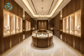 Thiết kế thi công tiệm vàng và showroom trang sức đá quý cao cấp giá xưởng